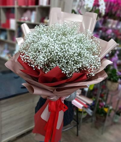 Букет цветов из: Гипсофила в Козульке