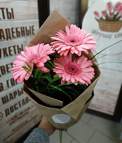 Букет цветов из: Герберы в Козульке